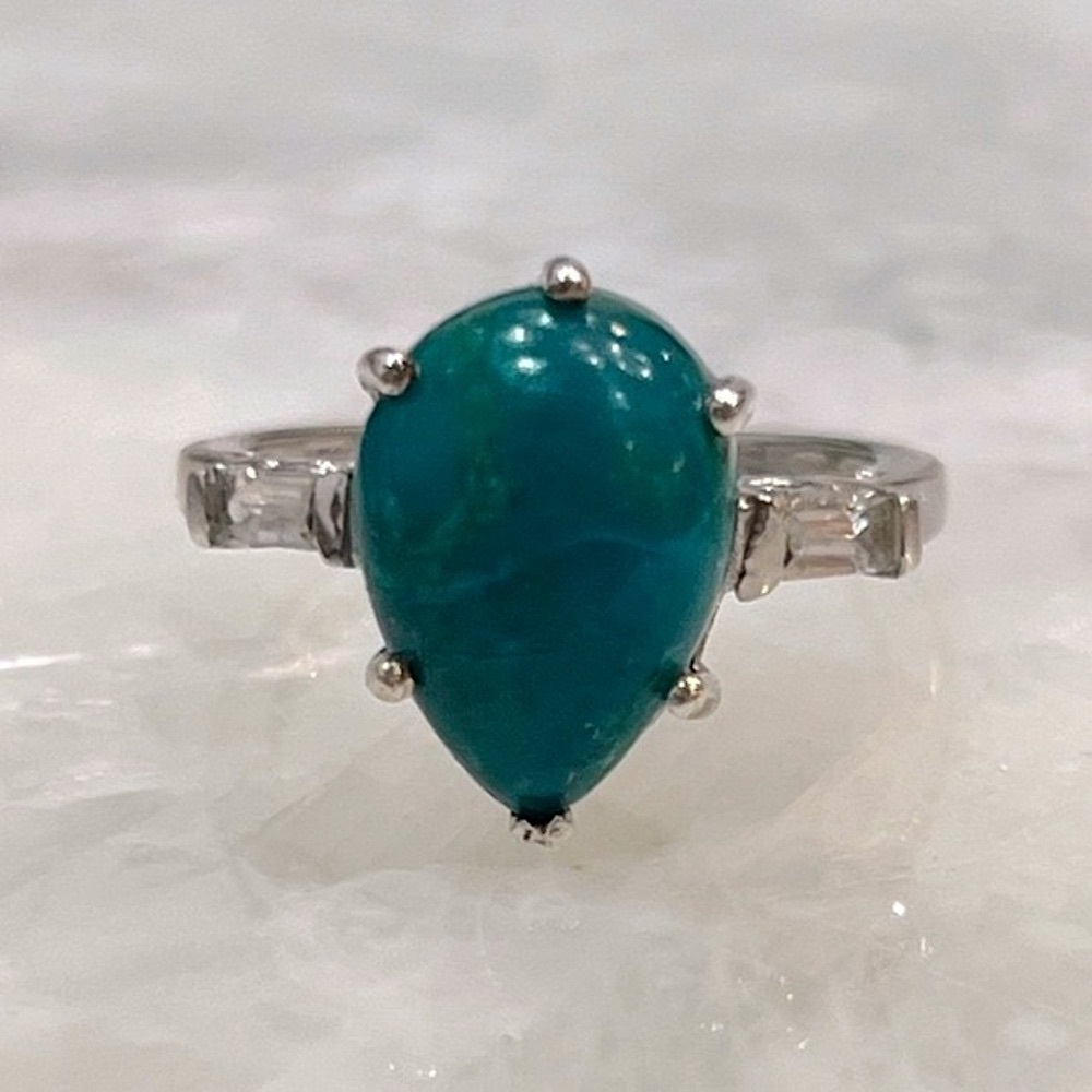 Table Mountain Shadowkite White Topaz Sterling Silver Ring Sz 8